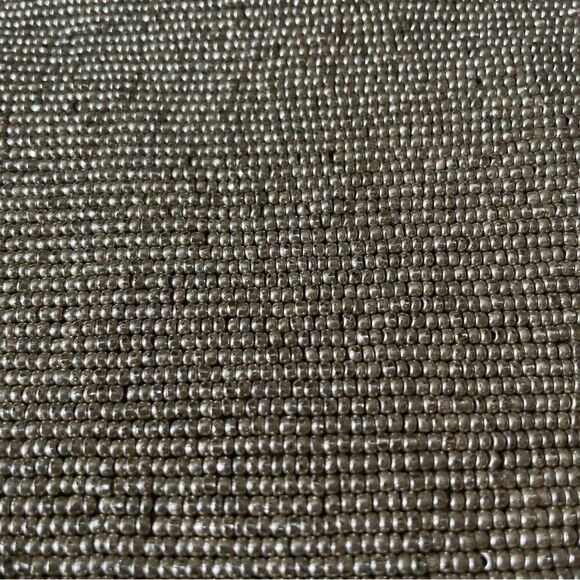 Glint beaded jeweled silver platinum evening bag clutch - Picture 14 of 16